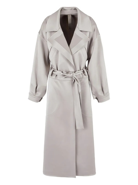  Giorgio Armani Belted Trench Coat - Grey 