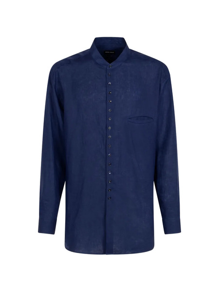  Giorgio Armani Button-up Shirt - Blue 