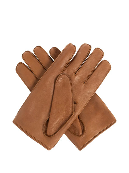  Giorgio Armani Cutout Gloves - Neutrals 