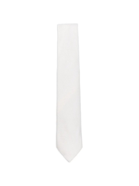  Giorgio Armani Dotted Tie - Neutrals 