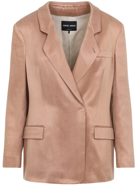  Giorgio Armani Double-breasted Blazer - Pink 