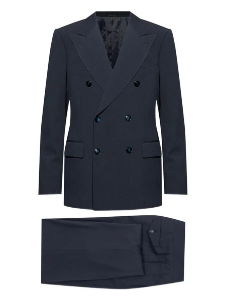 Giorgio Armani Double-breasted Suit - Blue 