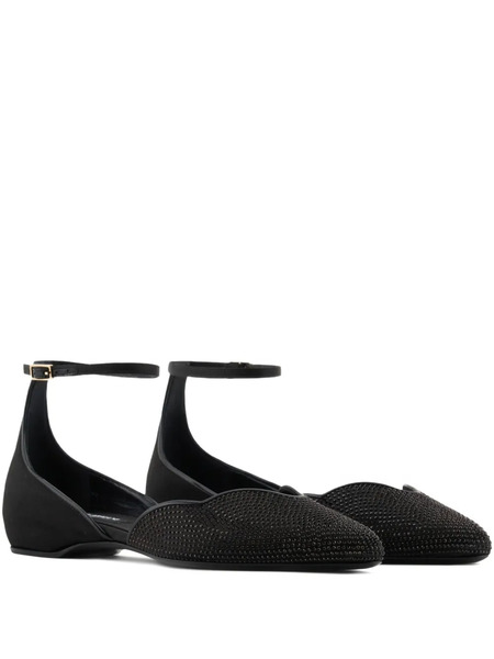  Giorgio Armani Embellished Pumps - Black 