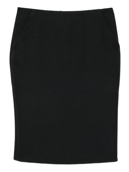  Giorgio Armani High-waisted Fitted Skirt - Black 