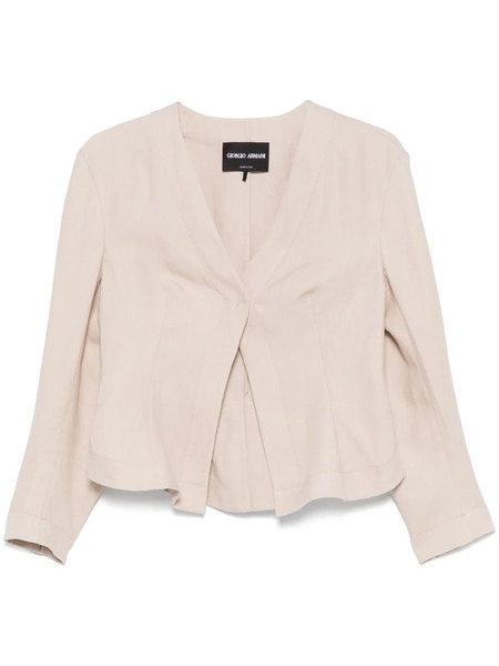  Giorgio Armani Linen Jacket - Neutrals 