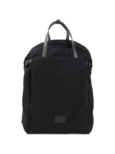  Giorgio Armani Logo-detail Backpack - Black 