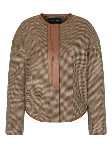  Giorgio Armani Long-sleeve Jacket - Brown 