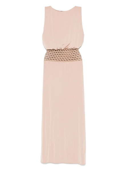  Giorgio Armani Metallic-threading Dress - Pink 