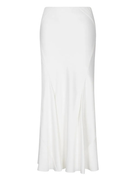  Giorgio Armani Panelled Midi Skirt - White 