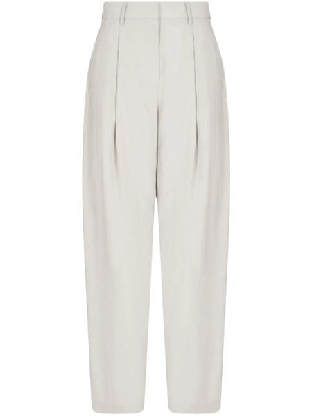  Giorgio Armani Pleated Tailored Trousers - Grey 