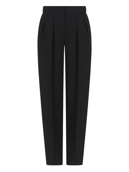  Giorgio Armani Pleated Trousers - Black 