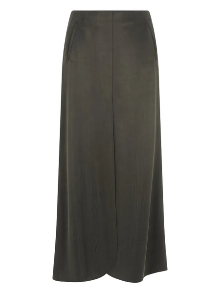  Giorgio Armani Pockets A-line Midi Skirt - Grey 