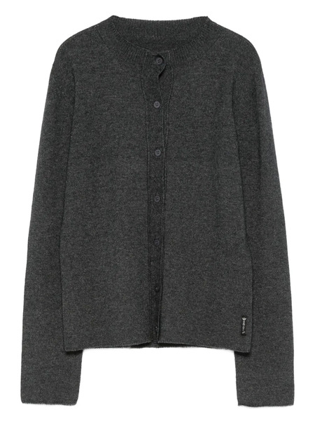  Giorgio Armani Pre-owned 1990s Button-front Cardigan - Grey 