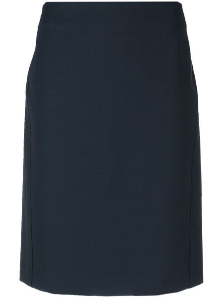  Giorgio Armani Pre-owned 2000s High-waisted A-line Skirt - Blue 