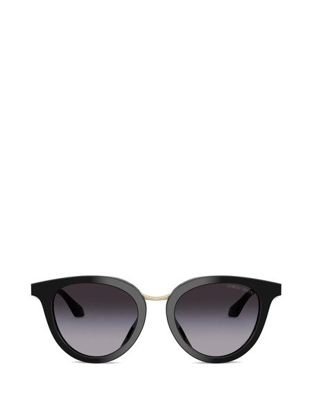  Giorgio Armani Round-frame Sunglasses - Black 