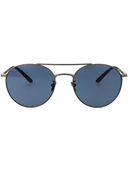  Giorgio Armani Round-frame Sunglasses - Grey 