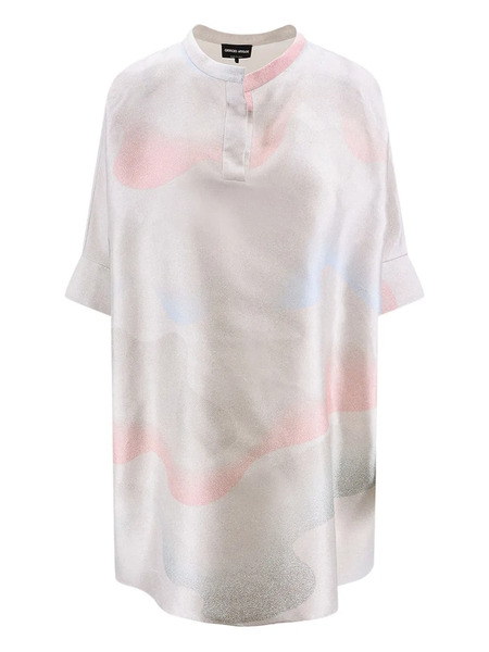  Giorgio Armani Silk Blouse - Neutrals 