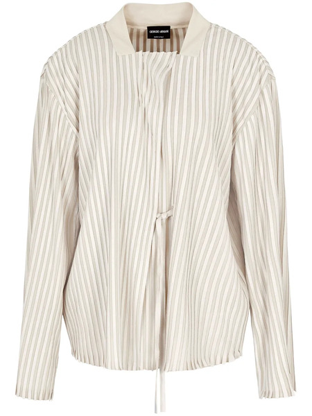  Giorgio Armani Silk Jacket - Neutrals 