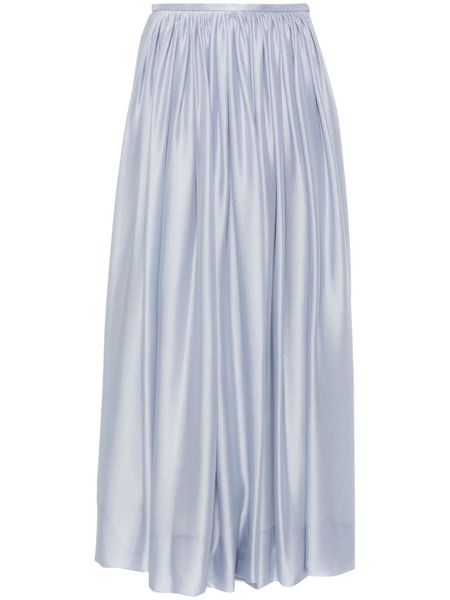  Giorgio Armani Silk Maxi Skirt - Blue 