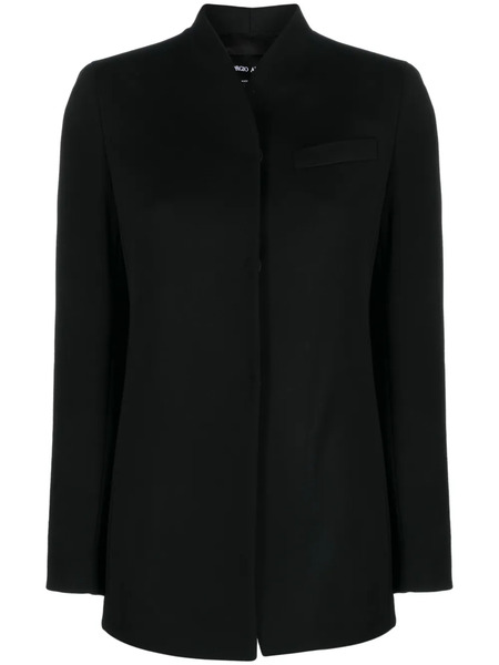  Giorgio Armani Single-breasted Blazer - Black 