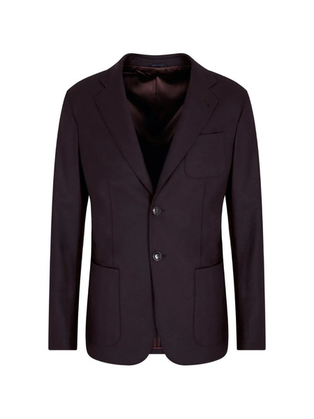  Giorgio Armani Single-breasted Blazer - Brown 