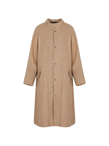  Giorgio Armani Single-breasted Coat - Brown 