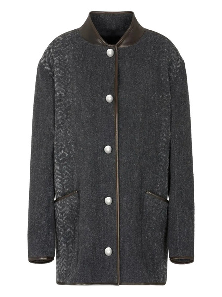  Giorgio Armani Single-breasted Coat - Grey 