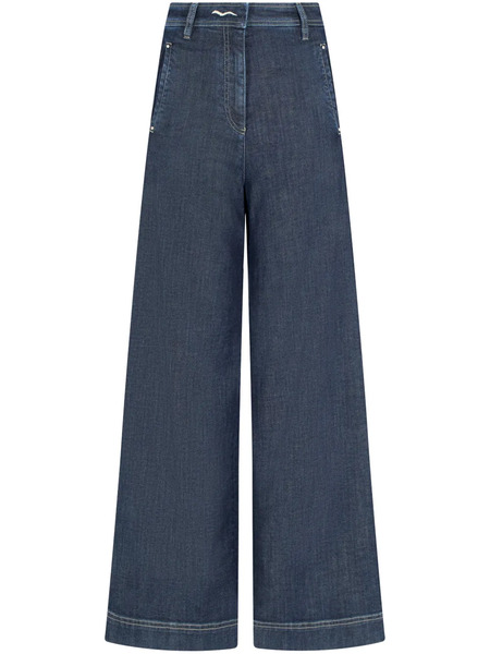  Giorgio Armani Wide-leg Jeans - Blue 