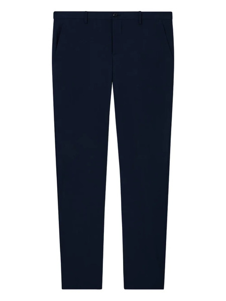  Giorgio Armani Wool Tailored Trousers - Blue 