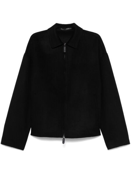  Giorgio Armani Zip-up Jacket - Blue 