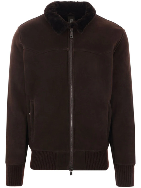  Giorgio Brato Shearling Jacket - Brown 