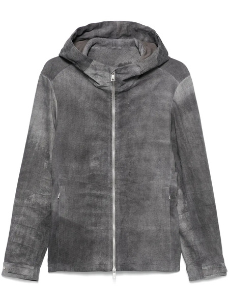  Giorgio Brato Suede Jacket - Grey 