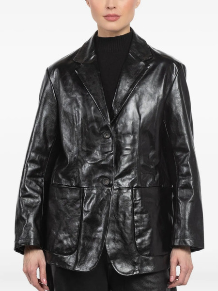 Giorgio Brato X Jade Pocket Single-breasted Jacket - Black 