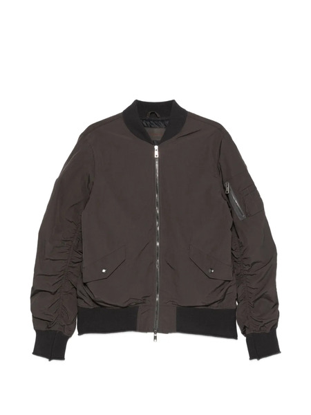  Giorgio Brato Zip-up Bomber Jacket - Grey 