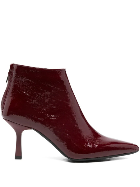  Gisel Moire 70mm Amina Boots - Red 