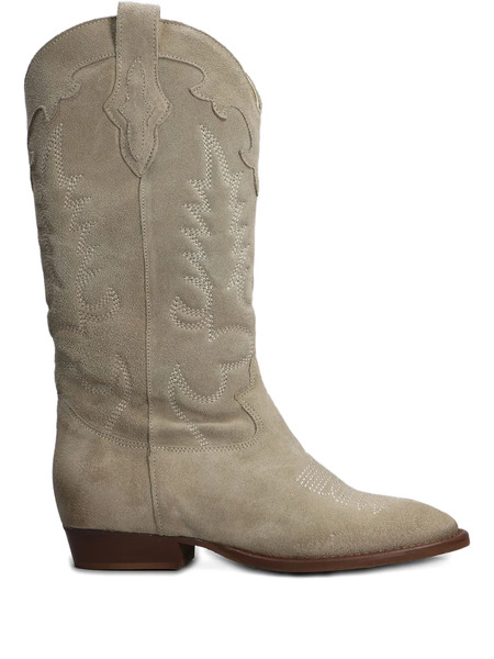  Gisel Moire 30mm Guatemala Boots - Neutrals 