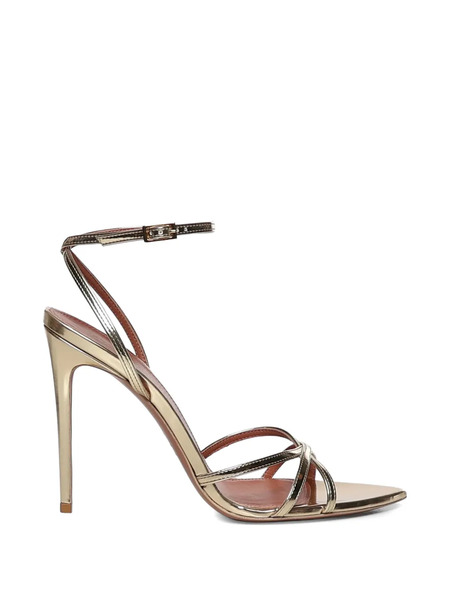  Giuliano Galiano Margot Ankle-strap Sandals - Gold 