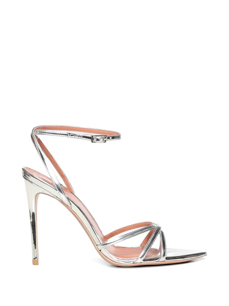  Giuliano Galiano Margot Ankle-strap Sandals - Silver 