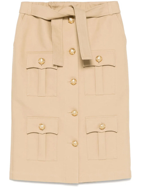  Giuseppe Di Morabito Cargo Midi Skirt - Neutrals 