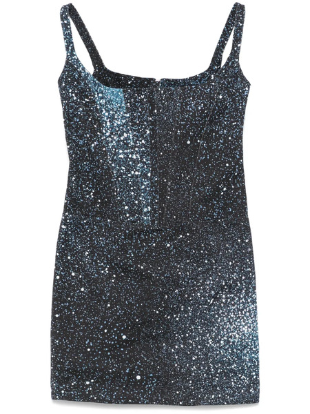  Giuseppe Di Morabito Constellation-print Mini Dress - Blue 