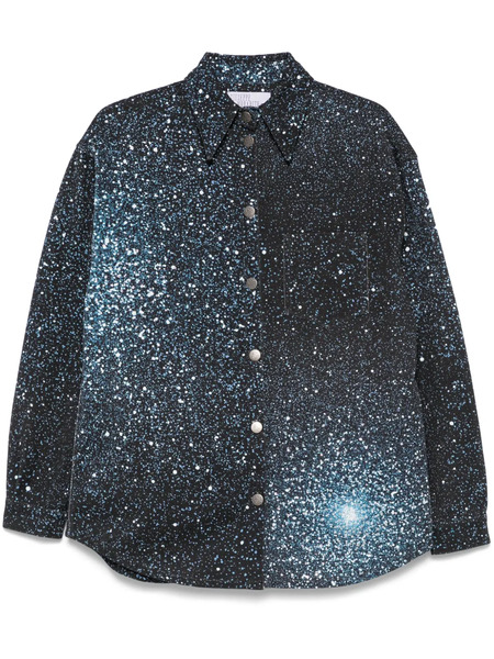  Giuseppe Di Morabito Constellation-print Shirt - Blue 