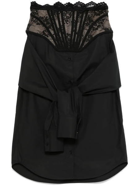  Giuseppe Di Morabito Corset-detail Midi Skirt - Black 