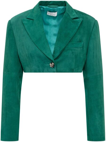  Giuseppe Di Morabito Cropped Blazer - Green 