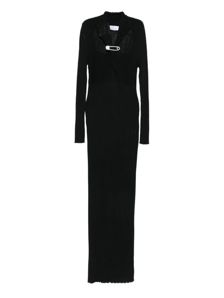  Giuseppe Di Morabito Crystal-embellishment Maxi Dress - Black 