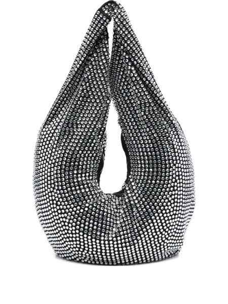  Giuseppe Di Morabito Embellished Teardrop Shoulder Bag - Black 