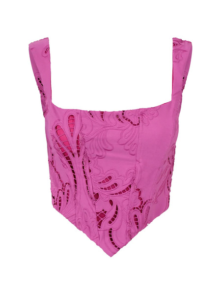  Giuseppe Di Morabito Embroidered Top - Pink 