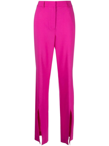  Giuseppe Di Morabito High-waisted Slit-detail Trousers - Pink 