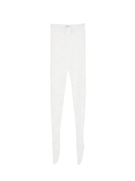 Giuseppe Di Morabito Lace-embellished Stockings - White 