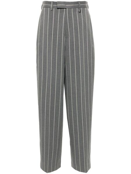  Giuseppe Di Morabito Logo-plaque Trousers - Grey 