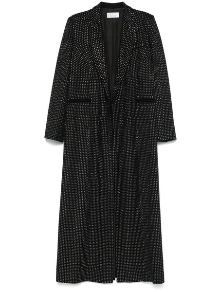  Giuseppe Di Morabito Rhinestone-embellished Coat - Black 
